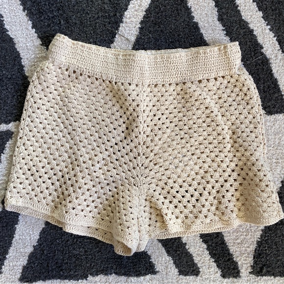 NWT Maurie & Eve Shore Thing Knit Crochet Shorts $100 Sz 0/ XS - Picture 5 of 6